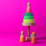 Grimms - 3 venner - neon pink