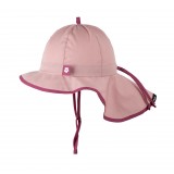 Pure Pure - solhat - legionær - rosa med cherise kant