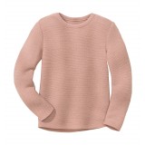 Disana - left-knit-pullover - rosé