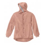 DISANA - uldjakke - kogt uld - rosé