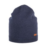 Pure Pure - beanie til voksne - merinould & kashmir - marine