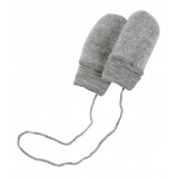 Engel | babyvanter i uldfleece | grå - one size
