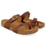 Haflinger - sandaler - Bio Juno - brown country