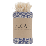 Algan - Elmas gæstehåndklæde - 65x100 cm. - navy
