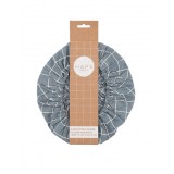 Haps Nordic - 3-pak cotton covers - ocean check