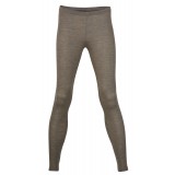 Engel - dame leggings - uld & silke - valnød