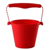 Scrunch-bucket - foldbar spand - masser af farver-Rød