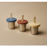 Haps Nordic - mini ice lolly makers - terracotta
