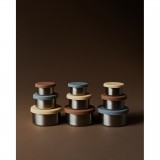 Haps Nordic - steel trio - small - terracotta