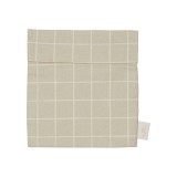 Haps Nordic - sandwich bag - oystergrey check