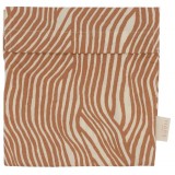 Haps Nordic - sandwich bag - warm terracotta wave