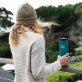 Klean Kanteen - låg med sugerør til TK-wide modeller