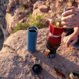 Klean Kanteen - TKWIDE- termoflaske 592 ml. - café cap - real teal