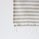 Algan - Kavun badehåndklæde - 85x180 cm. - grå