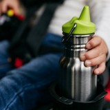 Klean Kanteen - narrow - 355 ml. - sippy cap - rustfrit stål