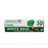 Maistic Bio Group - plastfri skraldepose - WaveCut - 30 liter - 10 stk.