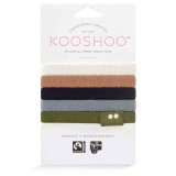Kooshoo - økologiske hårelastikker - 5 stk. - classic