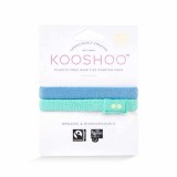 Kooshoo - økologiske hårelastikker - 2 stk. - south pacific