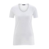Living Crafts - dame - kortærmet t-shirt - hvid