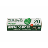 Maistic Bio Group - plastfri skraldepose - WaveCut - 20 liter - 14 stk.