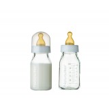 Natursutten® - glas sutteflaske 110 ml.- 2-pak