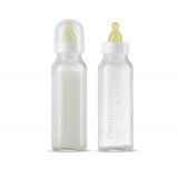 Natursutten® - glas sutteflasker 240 ml. - 2-pak