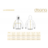 DISANA - outdoor jacket - uldjakke i kogt uld - antracit