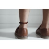 rav armbånd - baby & barn - poleret cognac 