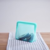 Stasher Bag - silikonepose - stand-up - mini - aqua