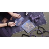 Stasher Bag - silikonepose - sandwich - amethyst