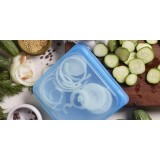 Stasher Bag - silikonepose - sandwich - topaz