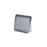 Stasher Bag - silikonepose - stand-up - midi - ash