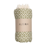 Algan - Sumak badelagen - 100x180 cm. - olive
