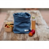 The Organic Company - lunchbag - grey blue