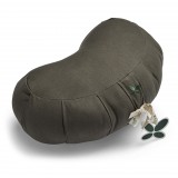 Cocoon - kapok halvmåne zafu meditationspude - deep olive