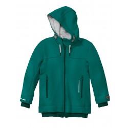 DISANA - outdoorjacket - uldjakke i kogt uld - pacific