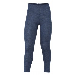 Engel - leggings - uld - blå melange