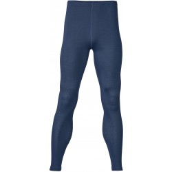 Engel - herre leggings - uld & silke - marineblå