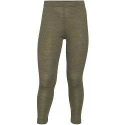 Engel - leggings - uld & silke - olive