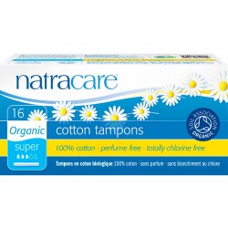 Natracare - tampon m. indføringshylster - super - 16 stk.