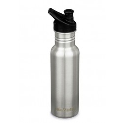 Klean Kanteen - narrow - 532 ml. - sportscap - børstet stål