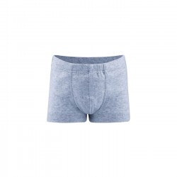 Living Crafts - pants drenge - GOTS bomuld - blå melange