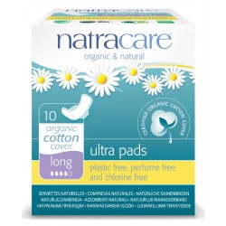 Natracare - økologiske bind med vinger - long