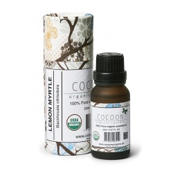 Cocoon - økologisk citronmyrte olie - 20 ml. 