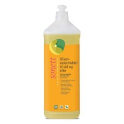 Sonett - oliven vaskemiddel til uld & silke - 1 liter